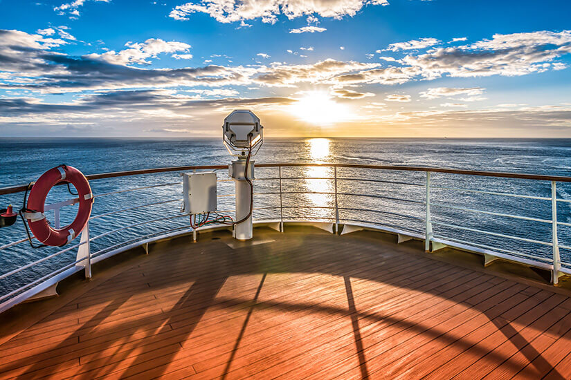 Packliste Kreuzfahrt Sonnenuntergang