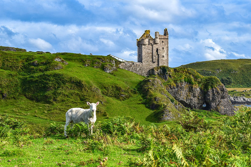 Oban Gylen Castle