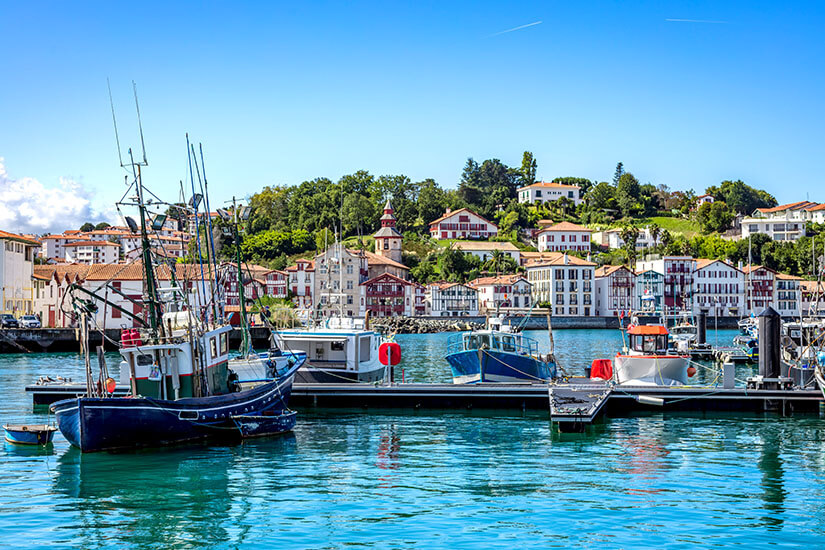 Saint Jean de Luz Hafen