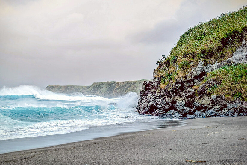 Azoren Straende Moinhos