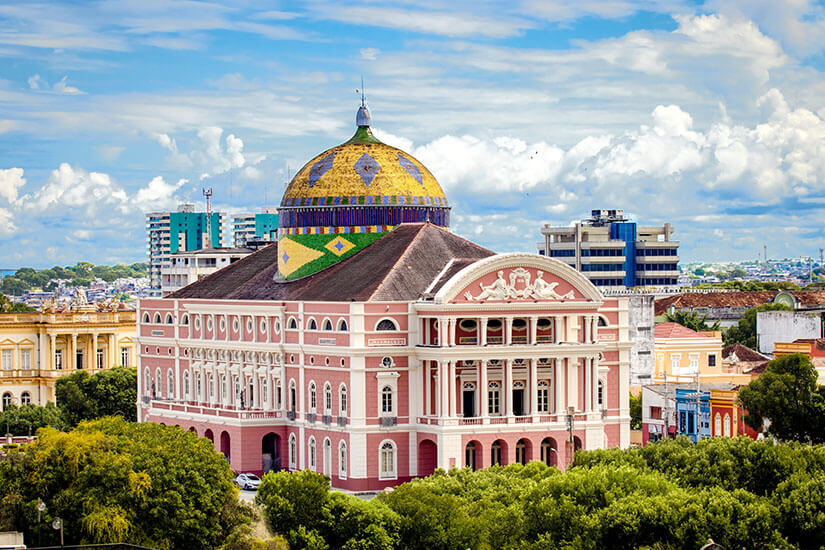 Manaus Brasilien Teatro