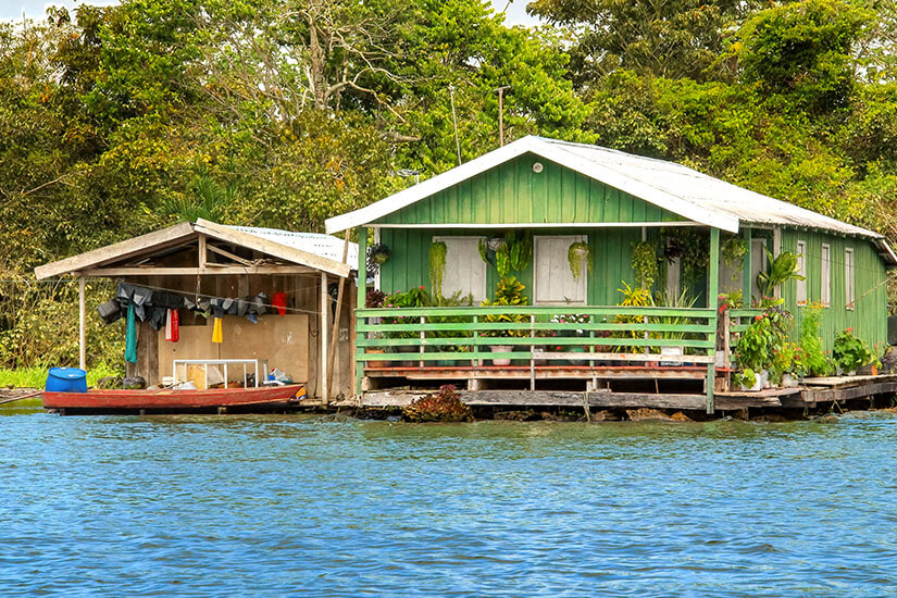 Manaus Brasilien Flusstour