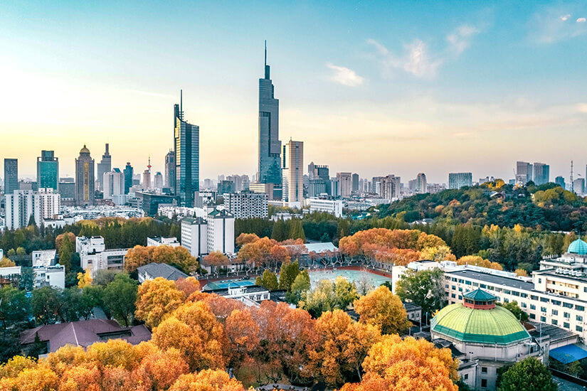 Nanjing China Herbst
