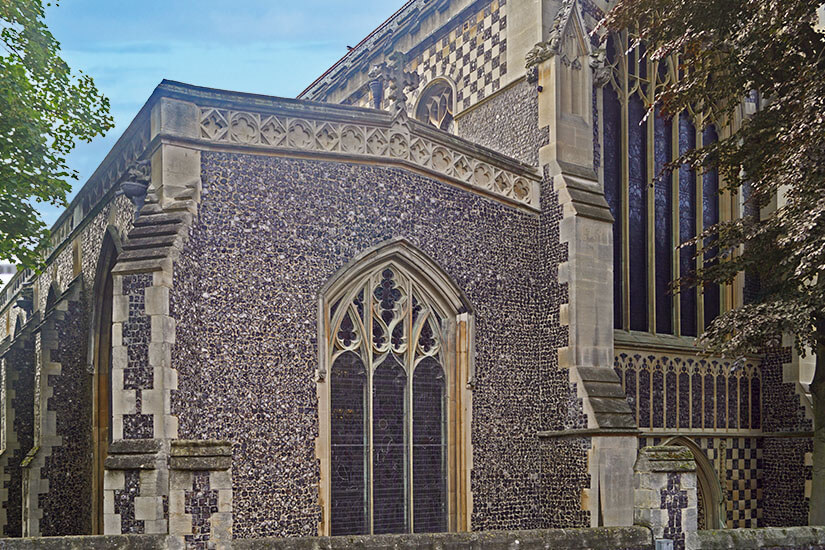 Ipswich England Kirche