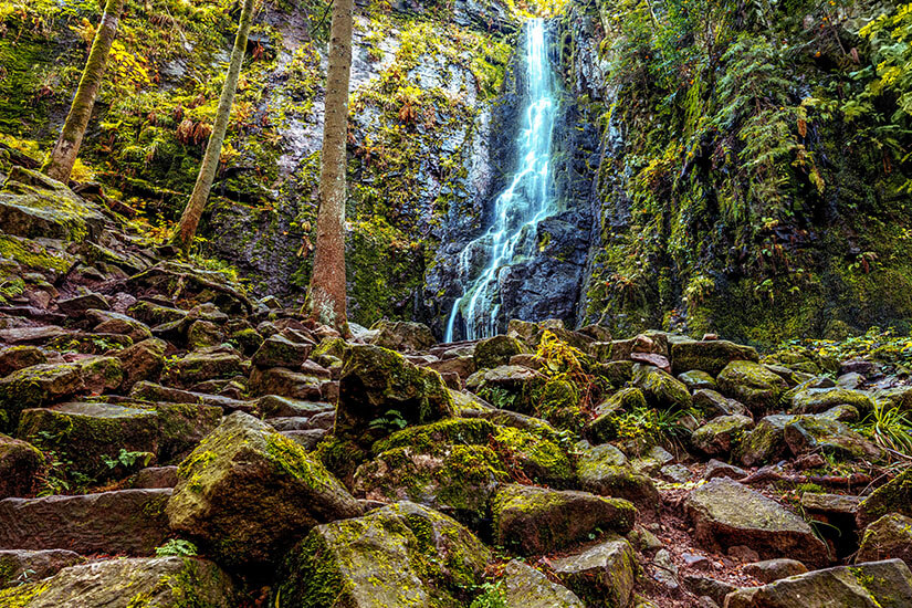 Wasserfaelle Deutschland Burgbachwasserfall