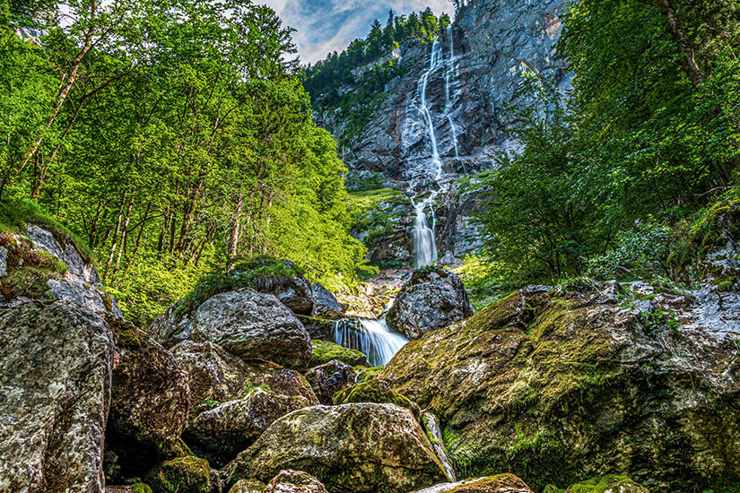 Wasserfaelle Deutschland Roethbachfall
