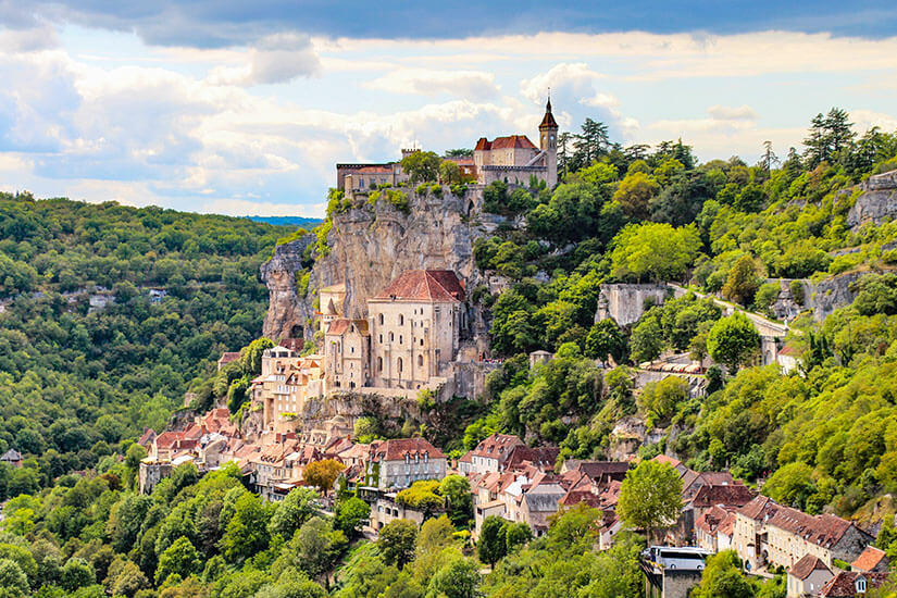 Rocamadour Frankreich Willkommen