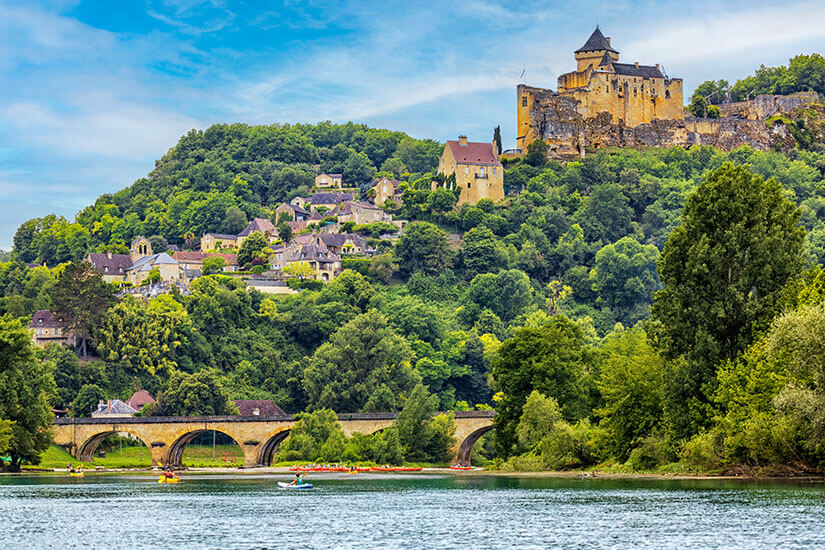 Rocamadour Frankreich Fluss