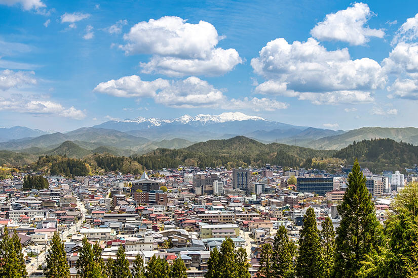 Takayama Japan Willkommen