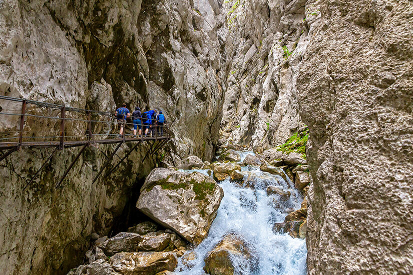 Hoellentalklamm Wanderung