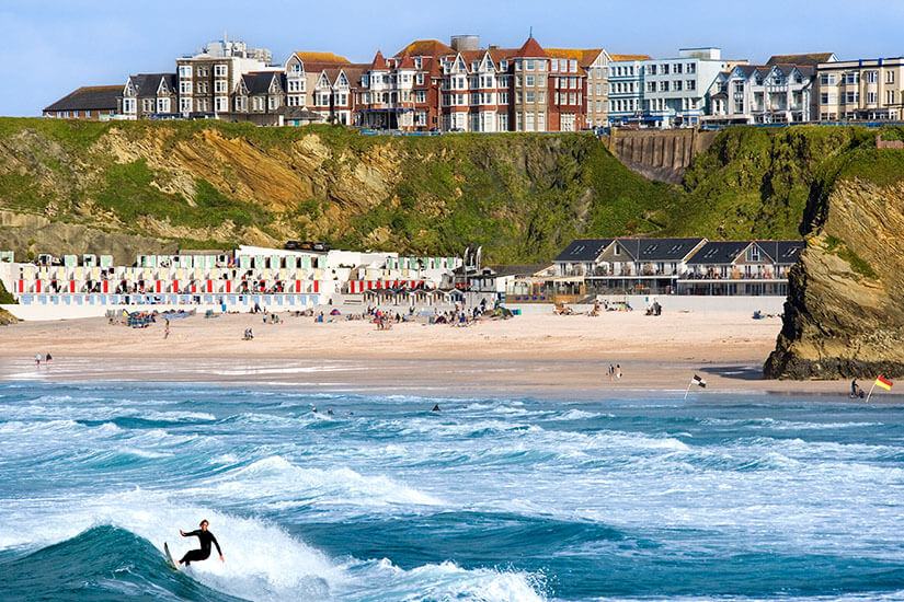 Newquay Surfing
