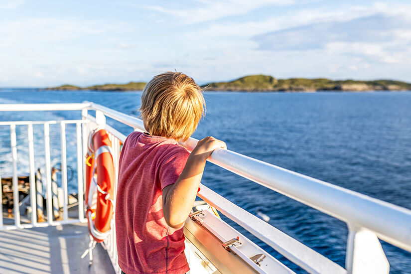 Tipps gegen Seekrankheit Ausblick