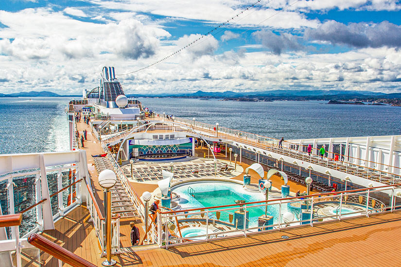 Tipps gegen Seekrankheit Deck