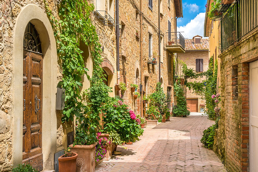 Montalcino Italien Pienza