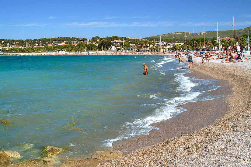 Sanary sur Mer Plage de Bonnegrace