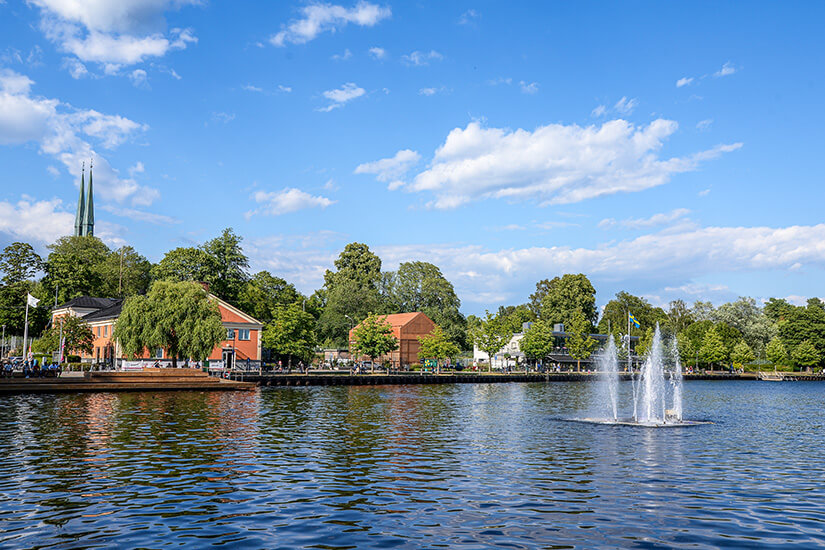 Vaexjoe Schweden Willkommen