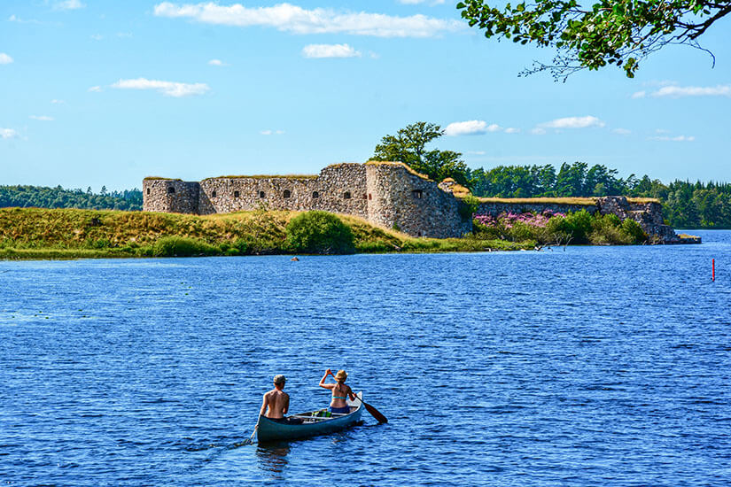 Vaexjoe Schweden Kanu