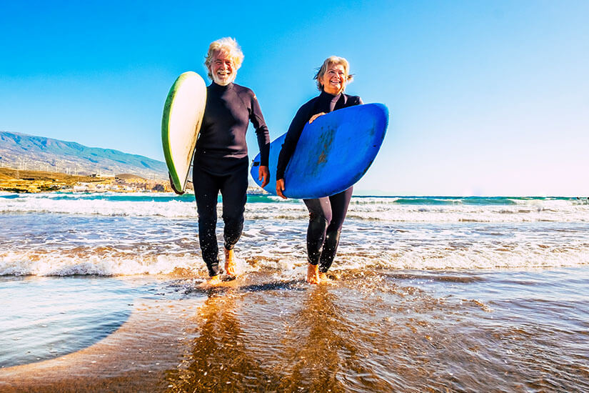 Blue Zones Surfen
