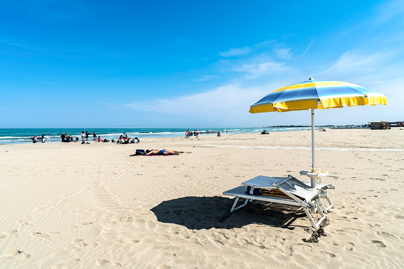 Comacchio Italien Strand