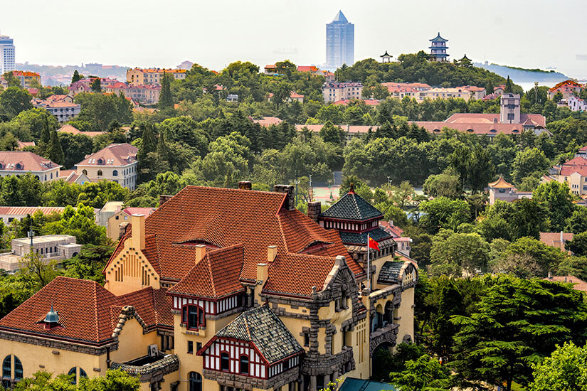 Qingdao China Architektur