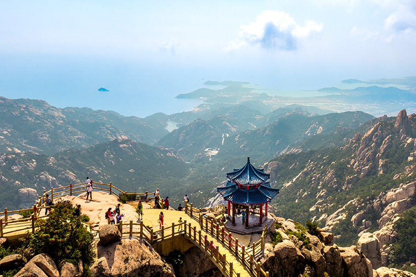 Qingdao China Gebirge