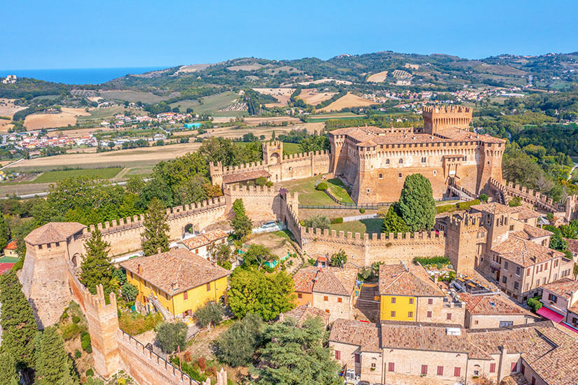 Italien Castello di Gradara