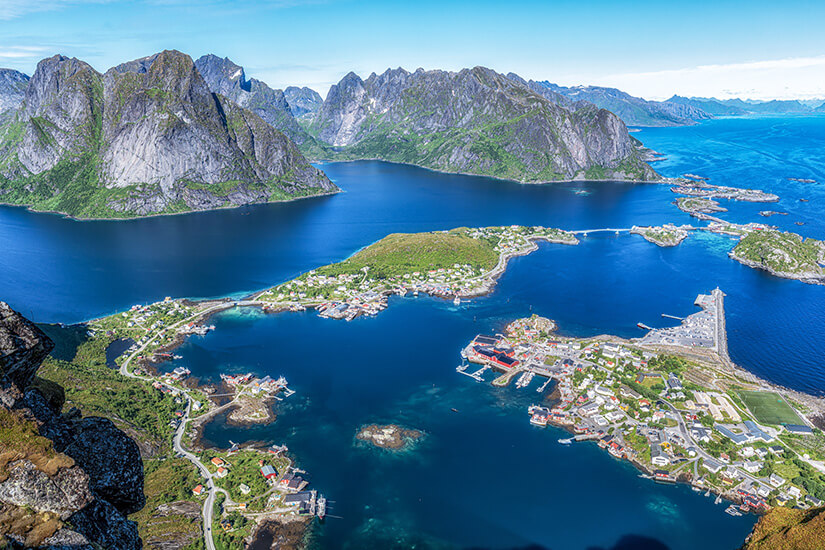 Reine Norwegen Willkommen