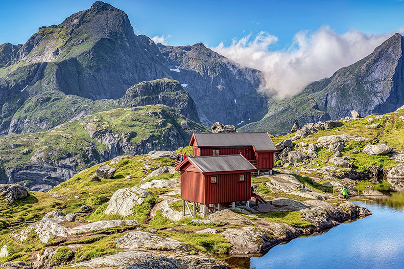 Reine Norwegen Munkebu