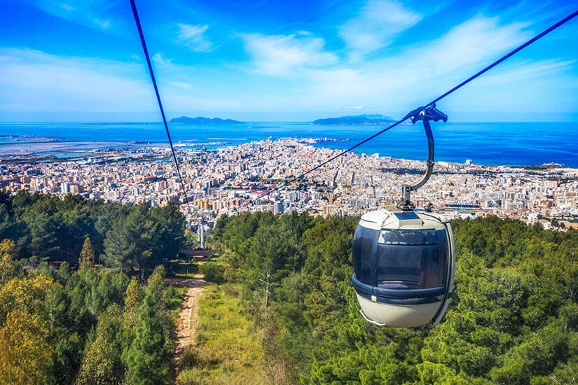 Erice Seilbahn