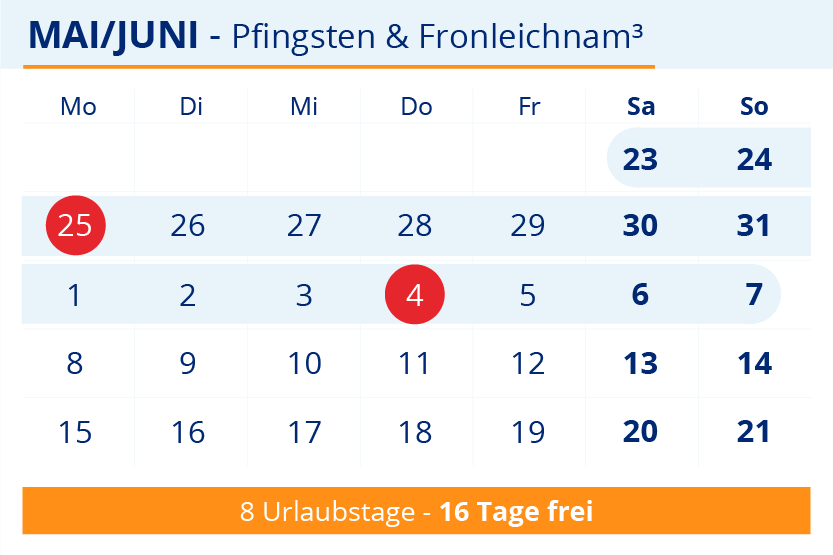 Brueckentage Orange Jnui