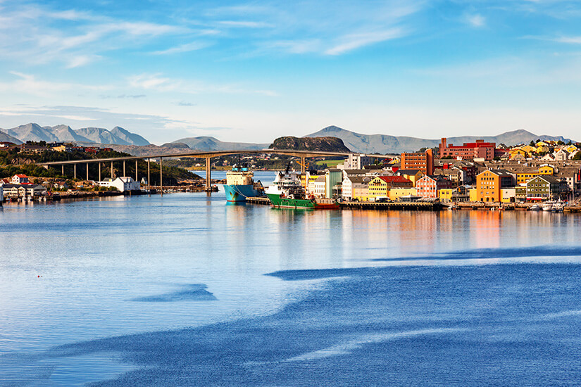 Kristiansund Norwegen Willkommen