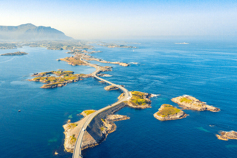 Kristiansund Norwegen Atlantikstrasse