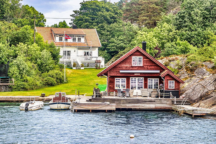 Kristiansund Norwegen Kayak