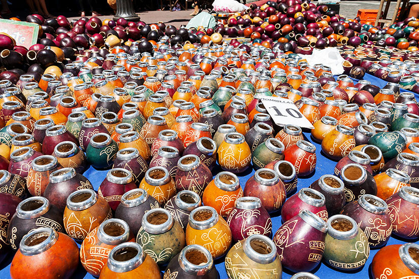 Souvenirs Argentinien Mate Becher