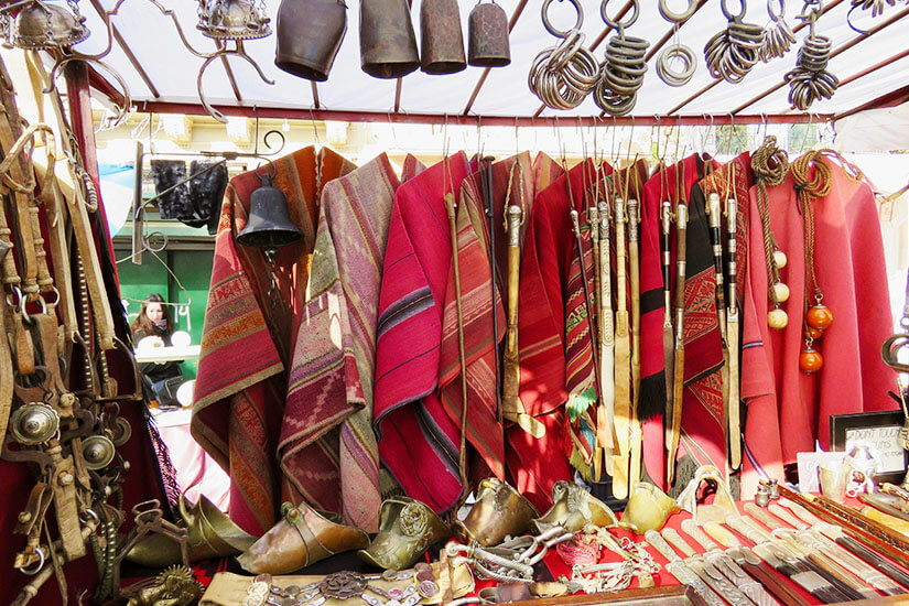 Souvenirs Argentinien Ponchos