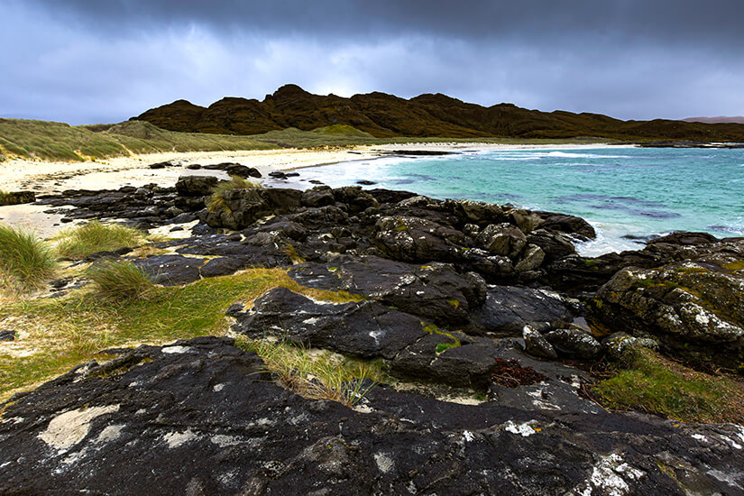 Straende Schottland Sanna Beach