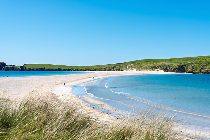 St Ninians Beach Schottland