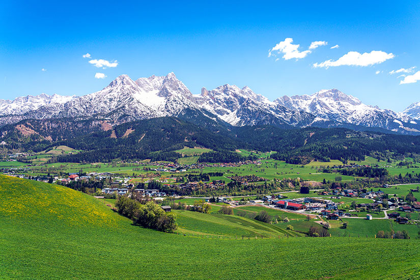 Saalfelden am Steinernen Meer Oesterreich Willkommen