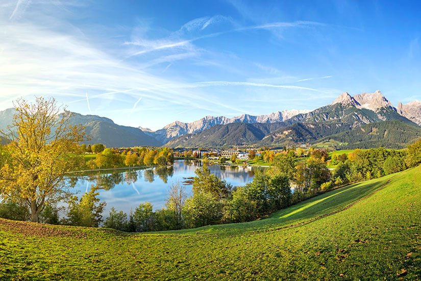 Saalfelden am Steinernen Meer Oesterreich See