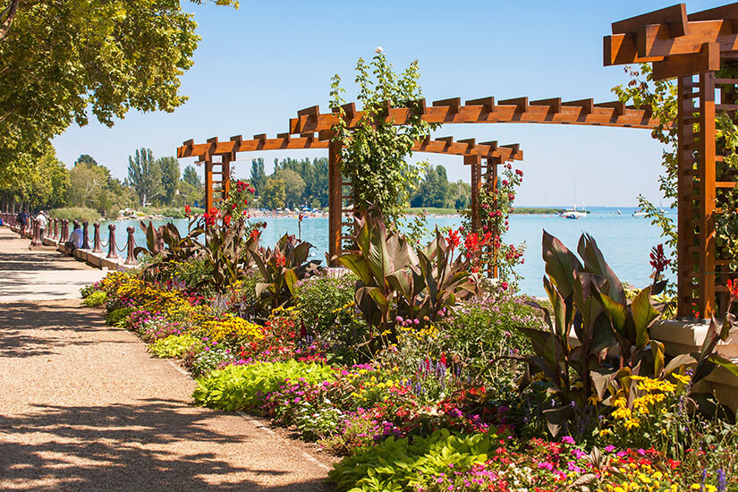 Balatonfuered Promenade