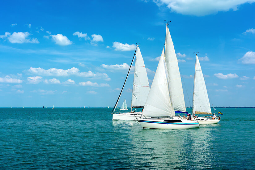 Balaton Segeln