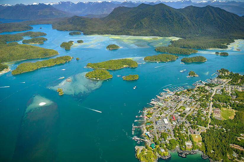 Tofino Kanada Willkommen