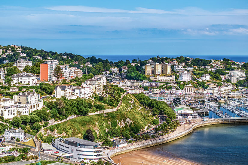 Torquay England Willkommen