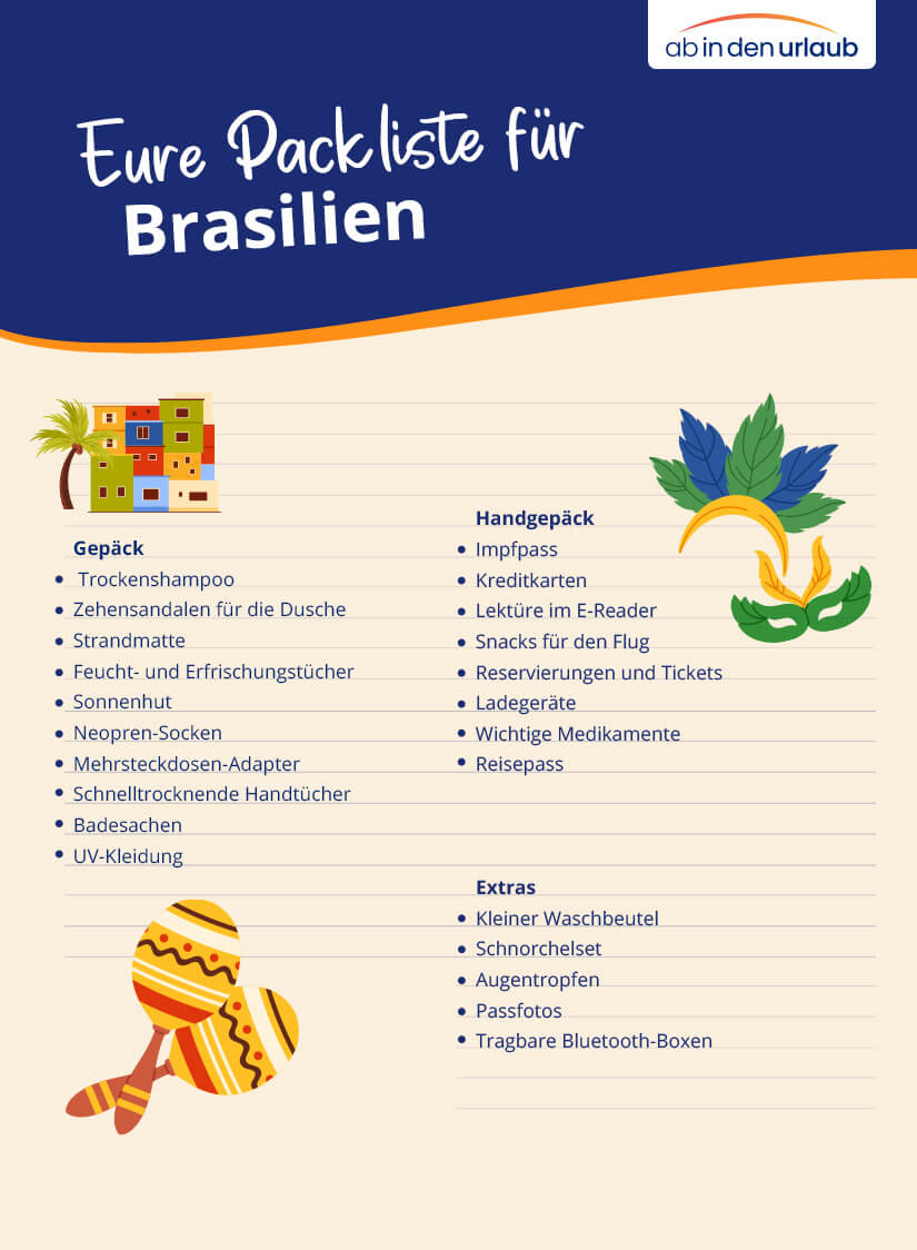 Packliste Brasilien Checkliste