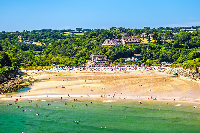 Falmouth Maenporth Beach