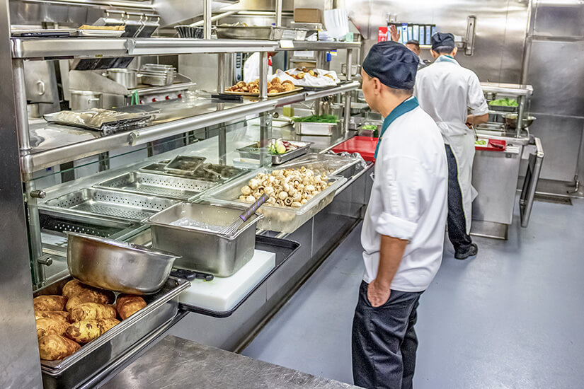 Trinkgeld Kreuzfahrt Kueche