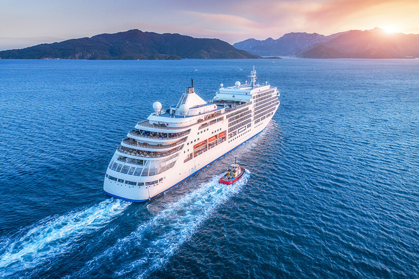 Trinkgeld Kreuzfahrt Sonnenuntergang