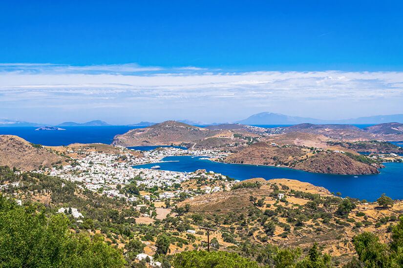 Patmos Griechenland Willkommen