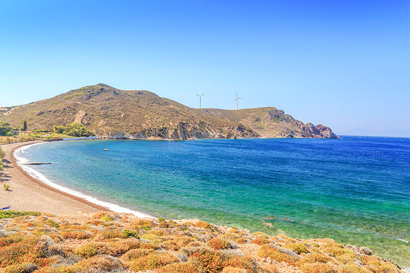 Patmos Griechenland Strand
