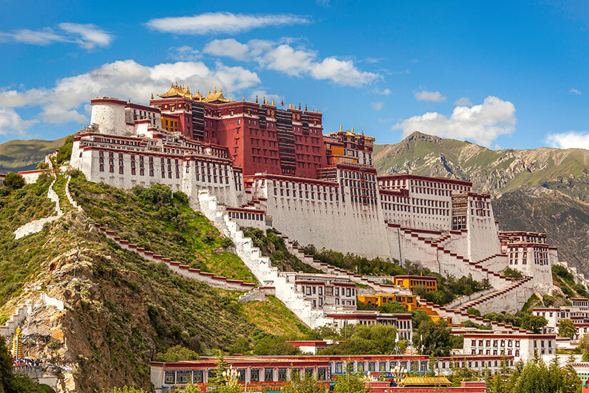 Lhasa Potala Palast